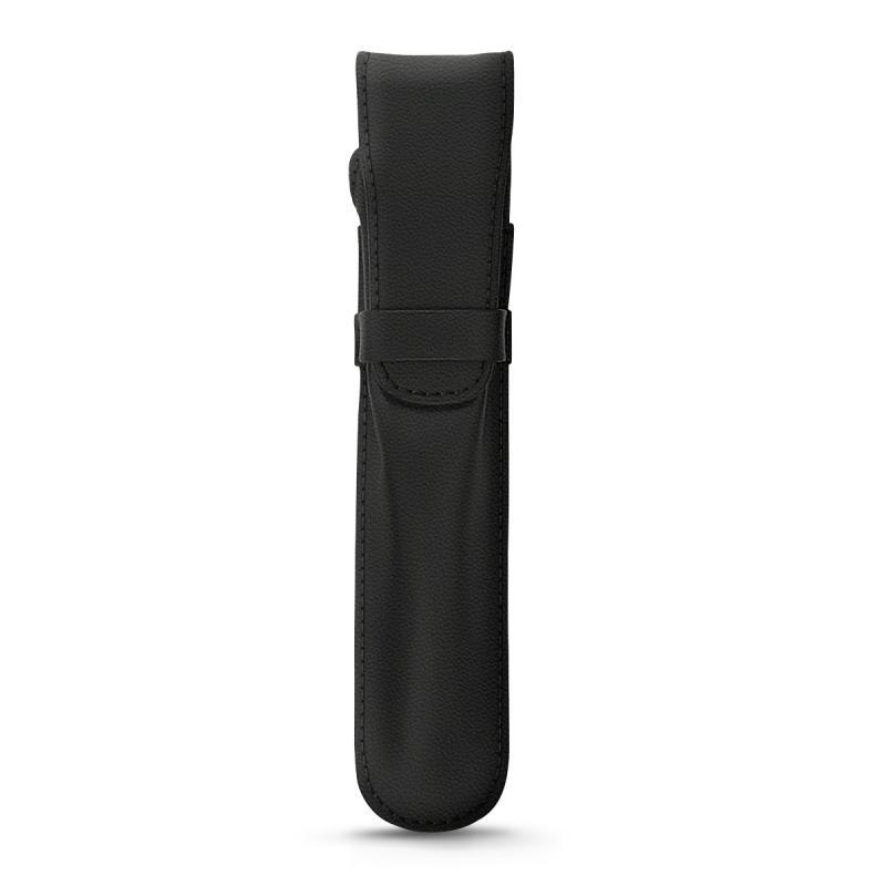 Estojo em pele para uma caneta - Noir PU
