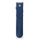 Estuche de piel para un bolígrafo - Bleu frisson