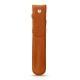 Étui cuir pour un stylo - Orange vibrant