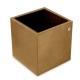 Stiftbecher aus Leder - Quadratisch - Sable vintage ( Roughtcut - Gaucho#57254 ) 