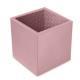 Portapenne in cuoio - quadrato - Rose PU