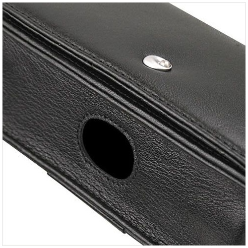                                                         Etui cuir universel horizontal pour appareils photo 
                                                      