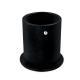 Lapicero de piel - redondo - Dark vintage ( Roughtcut - Black#5256 ) 