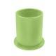 Copo porta-canetas em pele - redondo - Vert olive PU