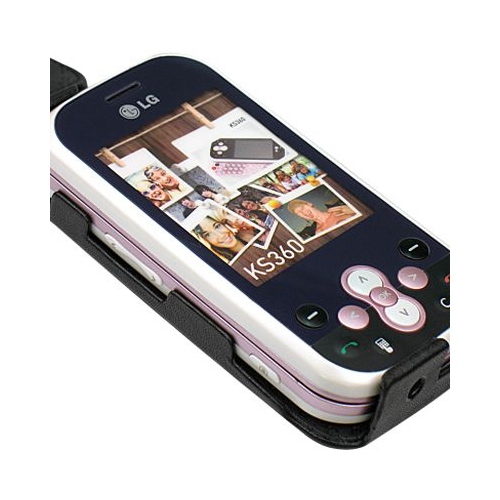                                                         가죽 커버 LG KS360 
                                                      