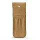 Etui cuir pour deux stylos - Sable vintage ( Roughtcut - Gaucho#57254 ) 