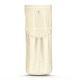 Etui cuir pour deux stylos - Crocodile milk