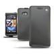 HTC One Dual Sim  leather case - Noir ( Nappa - Black ) 