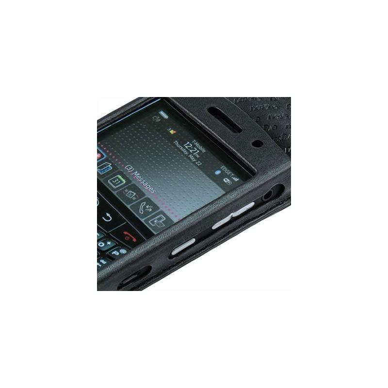 Capa em pele BlackBerry Curve 8900 
