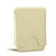 Lederetui für Kreditkarten - 20 Karten - Beige PU