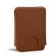 Estuche de piel para tarjetas de visita - 20 tarjetas - Marron PU