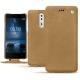 Custodia in pelle Nokia 8 - Sable vintage ( Roughtcut - Gaucho#57254 ) 