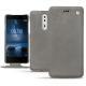 Funda de piel Nokia 8 - Acier vintage ( Pantone 403C ) 