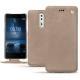 Housse cuir Nokia 8 - Taupe vintage ( Pantone 7530C ) 