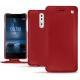 Funda de piel Nokia 8 - Rouge ( Nappa - Pantone 199C ) 