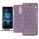 Capa em pele Nokia 8 - Lilas - Couture ( Nappa - Pantone 2645U ) 