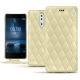 Capa em pele Nokia 8 - Beige - Couture ( Nappa - Pantone 7502C ) 