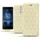 Capa em pele Nokia 8 - Ivoire - Couture ( Sleek P C12 - White ) 