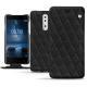 Capa em pele Nokia 8 - Ebène - Couture ( Sleek P C12 - Black ) 