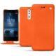 レザーケース Nokia 8 - Orange fluo