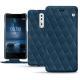 レザーケース Nokia 8 - Blu mediterran - Couture