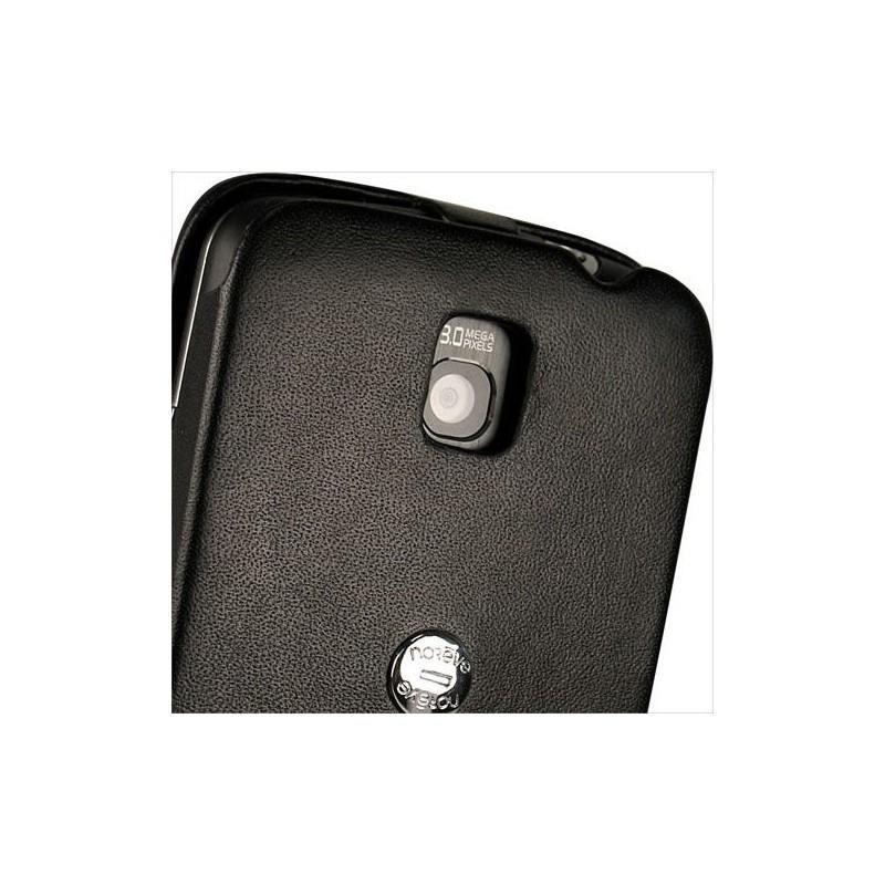 Custodia in pelle LG P500 Optimus One 