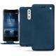 レザーケース Nokia 8 - Blu mediterran