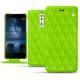 Funda de piel Nokia 8 - Vert fluo - Couture