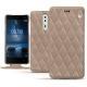Funda de piel Nokia 8 - Taupe vintage - Couture