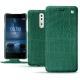 Lederschutzhülle Nokia 8 - Crocodile pino
