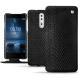 Custodia in pelle Nokia 8 - Serpent nero