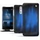 Housse cuir Nokia 8 - Bleu Patine
