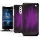 Custodia in pelle Nokia 8 - Violet Patine