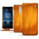 Funda de piel Nokia 8 - Orange Patine