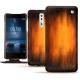 Custodia in pelle Nokia 8 - Fauve Patine