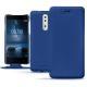 Housse cuir Nokia 8 - Bleu océan PU