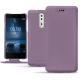 Housse cuir Nokia 8 - Lilas PU