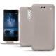 Housse cuir Nokia 8 - Taupe innocent