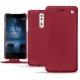 レザーケース Nokia 8 - Rouge passion