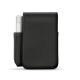 Leather cigarette case with lighter pocket