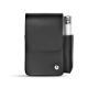 Etui cuir pour paquet de cigarettes avec poche briquet