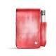 Etui cuir pour paquet de cigarettes avec poche briquet - Rose Patine