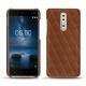 硬质真皮保护套 Nokia 8 - Marron - Couture ( Nappa - Pantone 1615C ) 