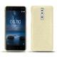 硬质真皮保护套 Nokia 8 - Ivoire ( Sleek P C12 - White ) 
