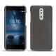 Nokia 8 leather cover - Anthracite ( Pantone 424C ) 