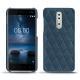 Nokia 8 leather cover - Indigo - Couture ( Pantone 303U ) 