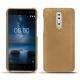 Custodia in pelle Nokia 8 - Sable vintage ( Roughtcut - Gaucho#57254 ) 