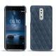 Lederschutzhülle Nokia 8 - Jean vintage - Couture