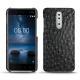 硬质真皮保护套 Nokia 8 - Autruche nero