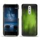 Lederschutzhülle Nokia 8 - Vert Patine